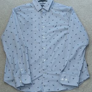 Men's Nautica Wrinkle Resistant Button Down
